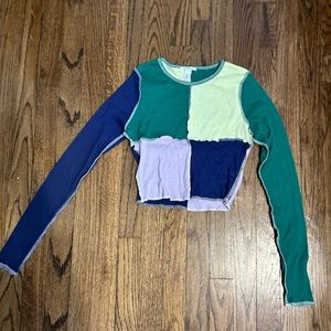 Cute cropped long sleeve